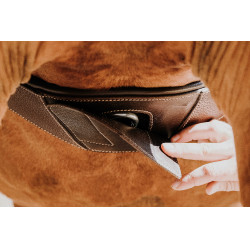 Sangle anatomique Magnet Norton Havane Marron