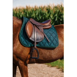 Tapis de selle Riding World School Vert foncé