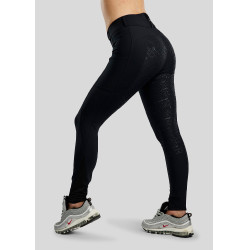 Montar MoStella rijbroek met contrasterende logoprint dames full grip