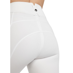 Pantalon Montar MoElaine logo découpé au laser full grip femme Blanc Pantalon Montar MoElaine logo découpé au laser full grip femme Blanc