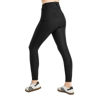 Pantalon Montar MoElaine logo découpé au laser full grip femme Noir