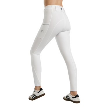 Broek Montar MoZuna Refined Pintucks met gun metal kristallen full grip dames