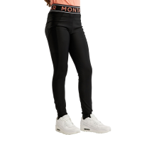 Montar MoAVA VIV legging Elastische tailleband met logo full grip junior Zwart