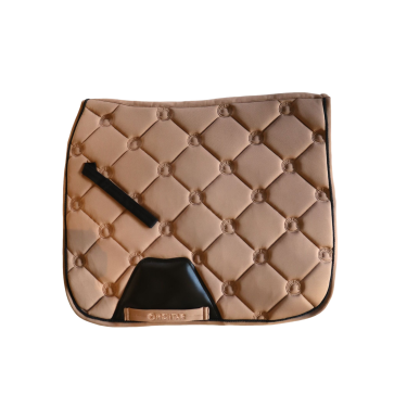 Tapis de selle Montar dressage softshell Flow Latté Marron