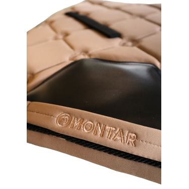 Tapis de selle Montar dressage softshell Flow Latté Marron