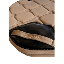 Tapis de selle Montar CSO softshell Flow Latté Marron