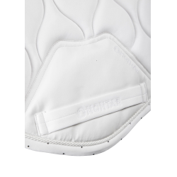 Tapis de selle Montar CSO Flow Crystal Blanc Tapis de selle Montar CSO Flow Crystal Blanc