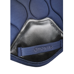Tapis de selle Montar CSO Flow Crystal Marine Bleu marine