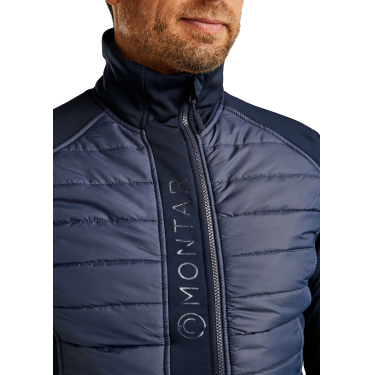 Doudoune sans manches Montar Emanuel Quilt femme Marine Bleu marine