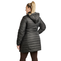 Veste matelassé longue Montar MoKately Curve femme Noir Veste matelassé longue Montar MoKately Curve femme Noir