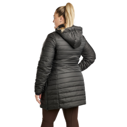 Veste matelassé longue Montar MoKately Curve femme Noir Veste matelassé longue Montar MoKately Curve femme Noir