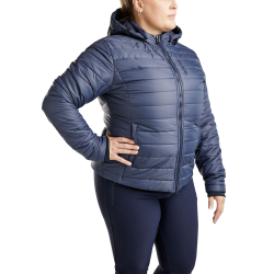 Veste matelassé Montar MoKately Curve femme Marine foncé Bleu