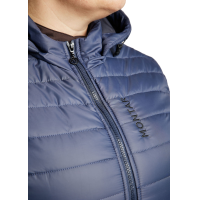 Veste matelassé Montar MoKately Curve femme Marine foncé Bleu