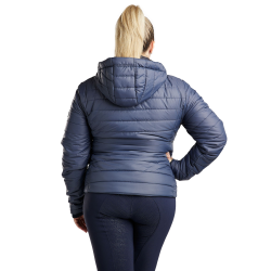 Veste matelassé Montar MoKately Curve femme Marine foncé Bleu