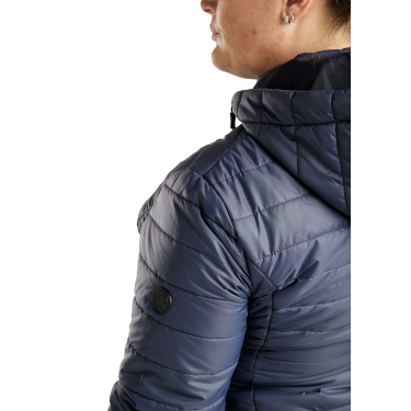 Veste matelassé Montar MoKately Curve femme Marine foncé Bleu