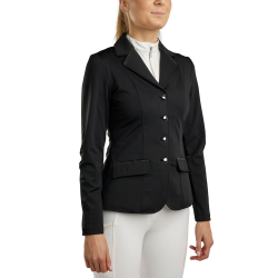Veste de concours Montar MoAviana femme avec décoration crystal caviar Noir