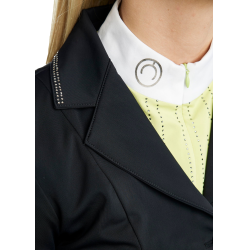 Wedstrijdjas Montar MoKatniss crystal gun metal dames Zwart Wedstrijdjas Montar MoKatniss crystal gun metal dames Zwart