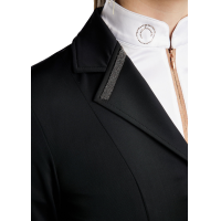 Veste de concours Montar MoGloria bande de caviar femme Ardoise foncée Gris Veste de concours Montar MoGloria bande de caviar femme Ardoise foncée Gris