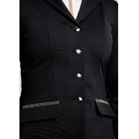 Veste de concours Montar MoGloria bande de caviar femme Ardoise foncée Gris Veste de concours Montar MoGloria bande de caviar femme Ardoise foncée Gris