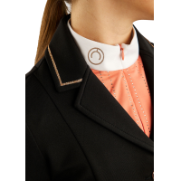 Veste de concours Montar MoHelen Junior détails rosegold Noir
