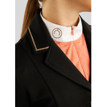 Veste de concours Montar MoHelen Junior détails rosegold Veste de concours Montar MoHelen Junior détails rosegold