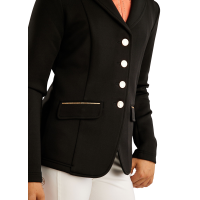 Veste de concours Montar MoHelen Junior détails rosegold Noir Veste de concours Montar MoHelen Junior détails rosegold Noir