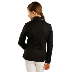 Veste de concours Montar MoHelen Junior détails rosegold Noir Veste de concours Montar MoHelen Junior détails rosegold Noir