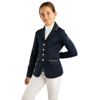 Veste de concours Montar MoHelen Junior détails rosegold Marine Bleu marine Veste de concours Montar MoHelen Junior détails rosegold Marine Bleu marine