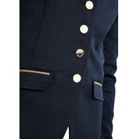 Veste de concours Montar MoHelen Junior détails rosegold Marine Bleu marine Veste de concours Montar MoHelen Junior détails rosegold Marine Bleu marine