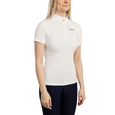 Montar MoCilia verfijnd trainingspolo met korte mouwen Jacquard dames
