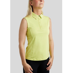 Mouwloze poloshirt met kraag Montar Fiona