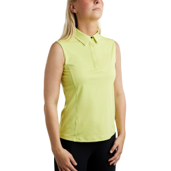 Mouwloze poloshirt met kraag Montar Fiona