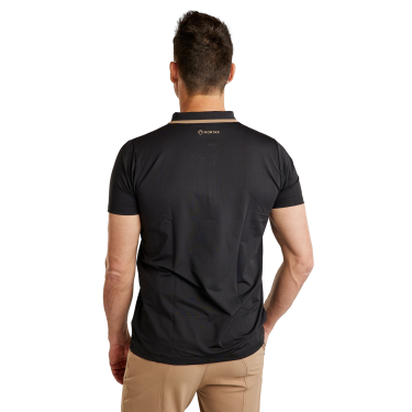 Polo manches courtes Montar MoDrake col et logo contrasté homme Polo manches courtes Montar MoDrake col et logo contrasté homme