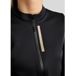 Full-zip vest Montar MoStella met contrasterend logo voor dames