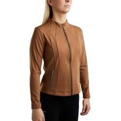 Full-zip jas Montar MoGloria met kaviaarband dames
