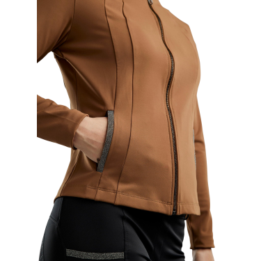 Full-zip jas Montar MoGloria met kaviaarband dames Full-zip jas Montar MoGloria met kaviaarband dames
