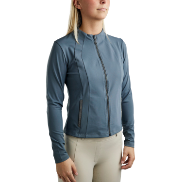 Full-zip jas Montar MoGloria met kaviaarband dames Full-zip jas Montar MoGloria met kaviaarband dames