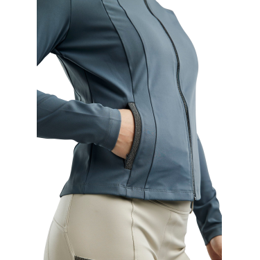 Full-zip jas Montar MoGloria met kaviaarband dames Full-zip jas Montar MoGloria met kaviaarband dames