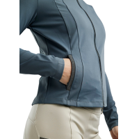 Veste full zip Montar MoGloria bande caviar femme Ardoise foncée Gris Veste full zip Montar MoGloria bande caviar femme Ardoise foncée Gris