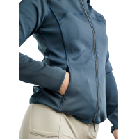 Veste softshell full zip Montar MoBlair capuche amovible crystals gun metal femme Ardoise foncée Gris Veste softshell full zip Montar MoBlair capuche amovible crystals gun metal femme Ardoise foncée Gris