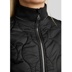 Hybride jas Montar MoMary kristallen gun metal dames