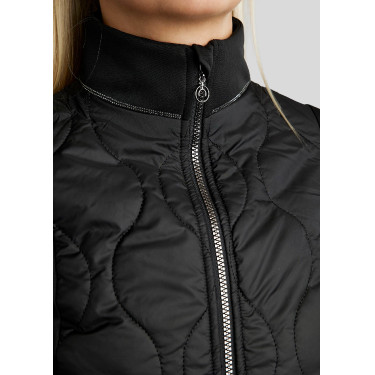 Hybride jas Montar MoMary kristallen gun metal dames