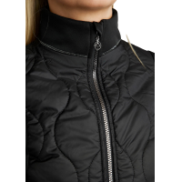 Veste Hybrid Montar MoMary crystals gun metal femme Noir