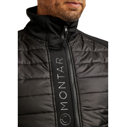 Veste matelassé Montar Emanuel Noir Veste matelassé Montar Emanuel Noir
