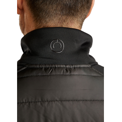 Gewatteerde jas Montar Emanuel Zwart Gewatteerde jas Montar Emanuel Zwart