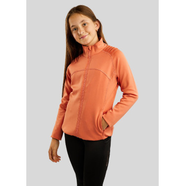 Montar MoPaige Junior vest met volledige rits kristallen rosegoud