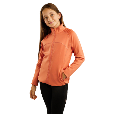 Montar MoPaige Junior vest met volledige rits kristallen rosegoud