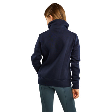 Sweatshirt Montar MoNaja Junior zijsluiting kristallen rosegoud Marine Marineblauw Sweatshirt Montar MoNaja Junior zijsluiting kristallen rosegoud Marine Marineblauw