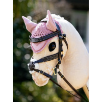 Bonnet voor hobby horse LeMieux Bloesem Roze