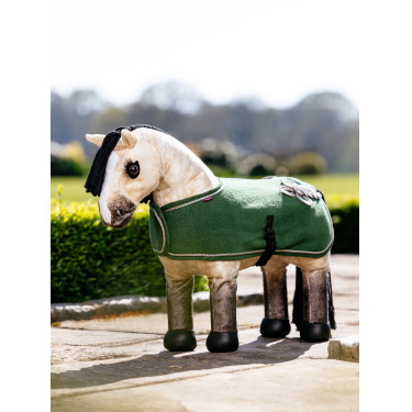 Wedstrijddekje voor speelgoed Mini Pony LeMieux Groen hunter